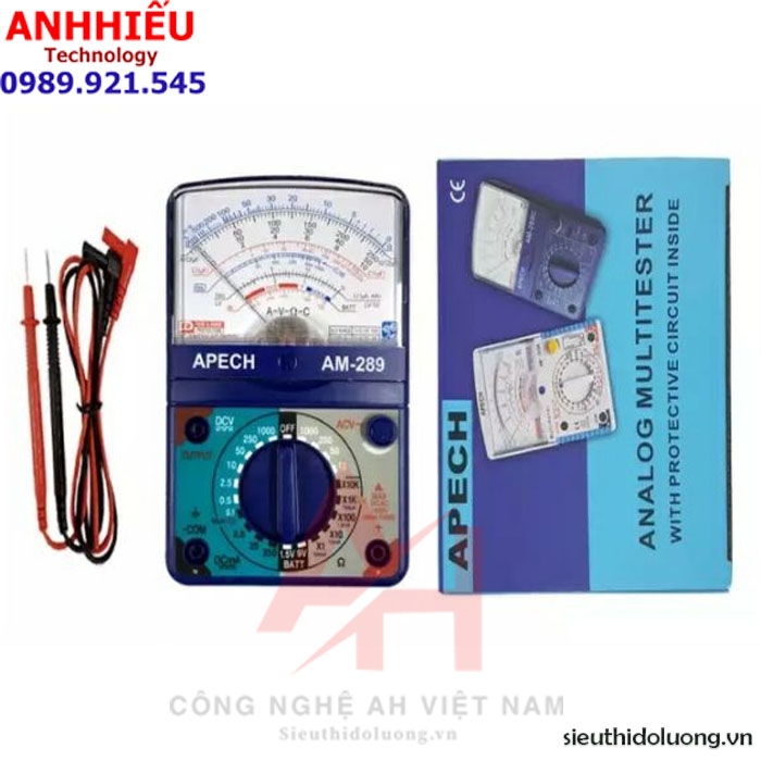 Đồng hồ vạn năng kim APECH AM-289