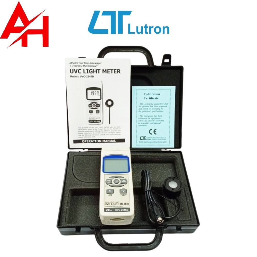 Máy đo ánh sáng tia UVC Lutron UVC-254SD
