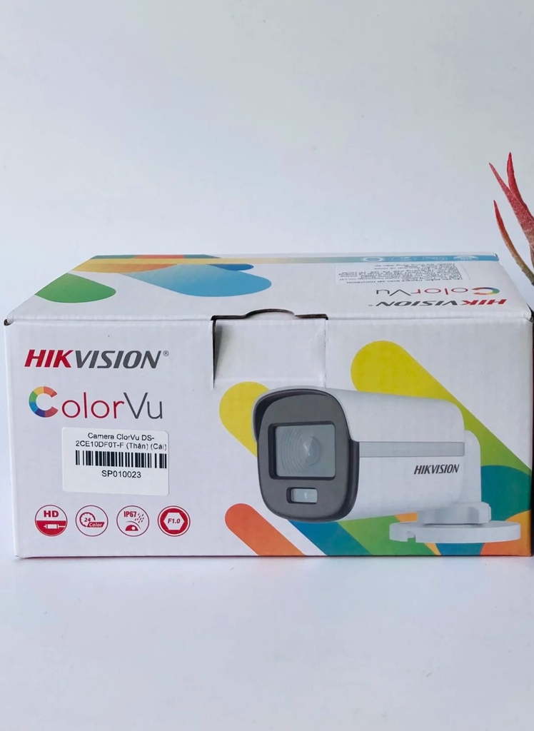 Camera ClorVu DS-2CE10DF0T-PF (Thân nhựa)
