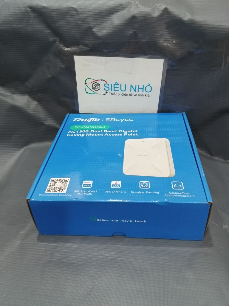 Thiết bị thu phát Wifi ốp trần hoặc gắn tường RG-RAP2200 ( E )