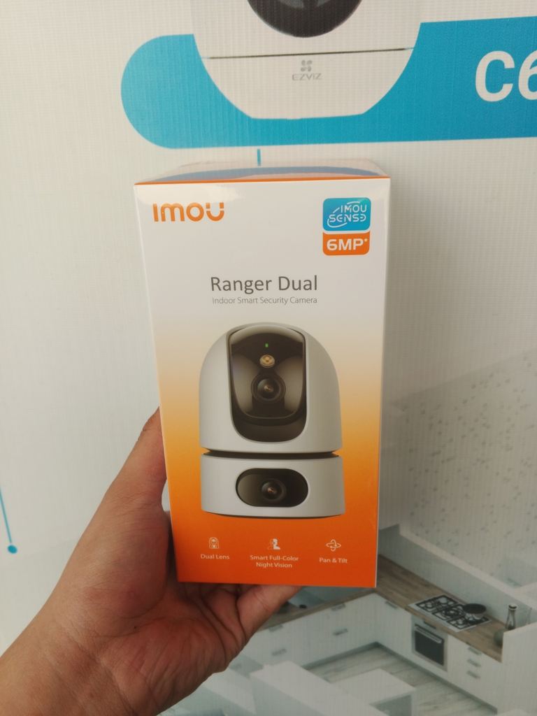 Camera Wifi IMOU S2XP-6MP (Ranger Dual Lens: 3MP+3MP | INdoor | FullColor)