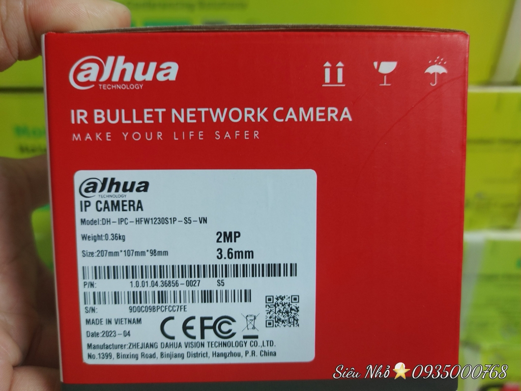 Camera IP Dahua DH-IPC-HFW1230S1P-S5-VN