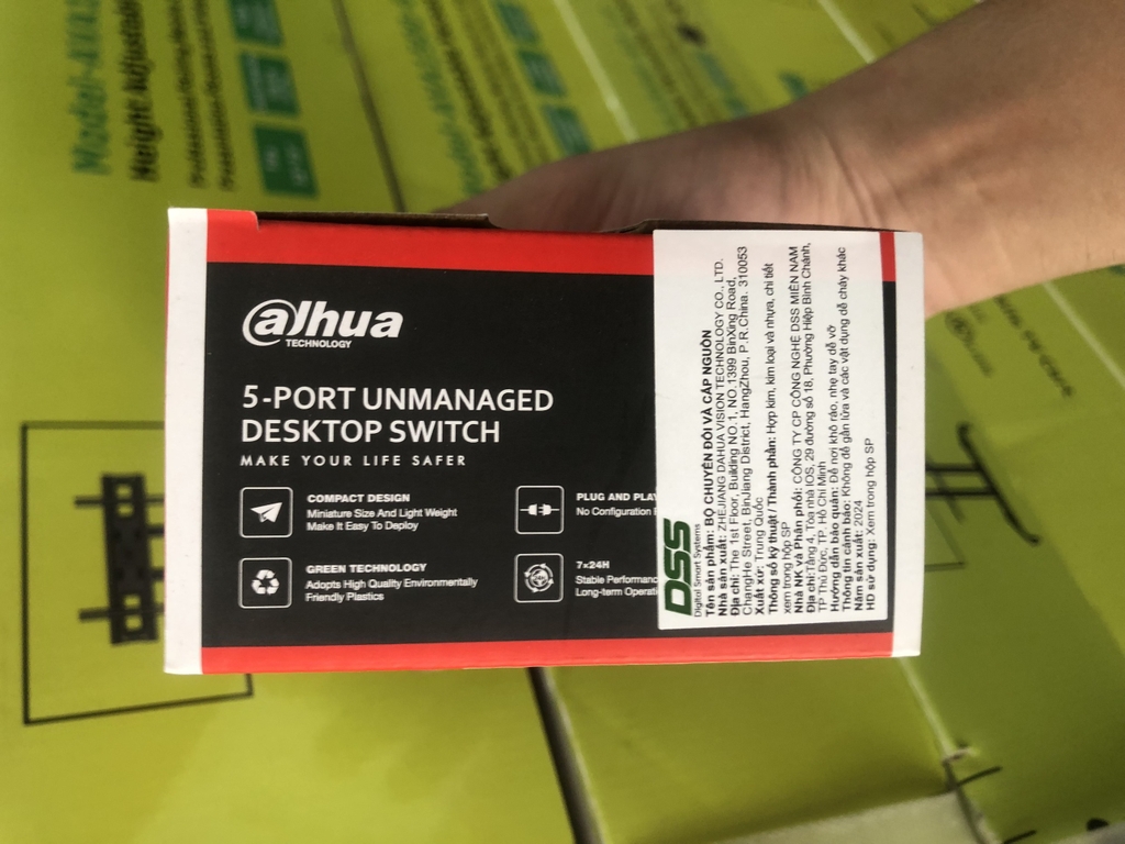 Switch Dahua DH-PFS3005-5ET-L