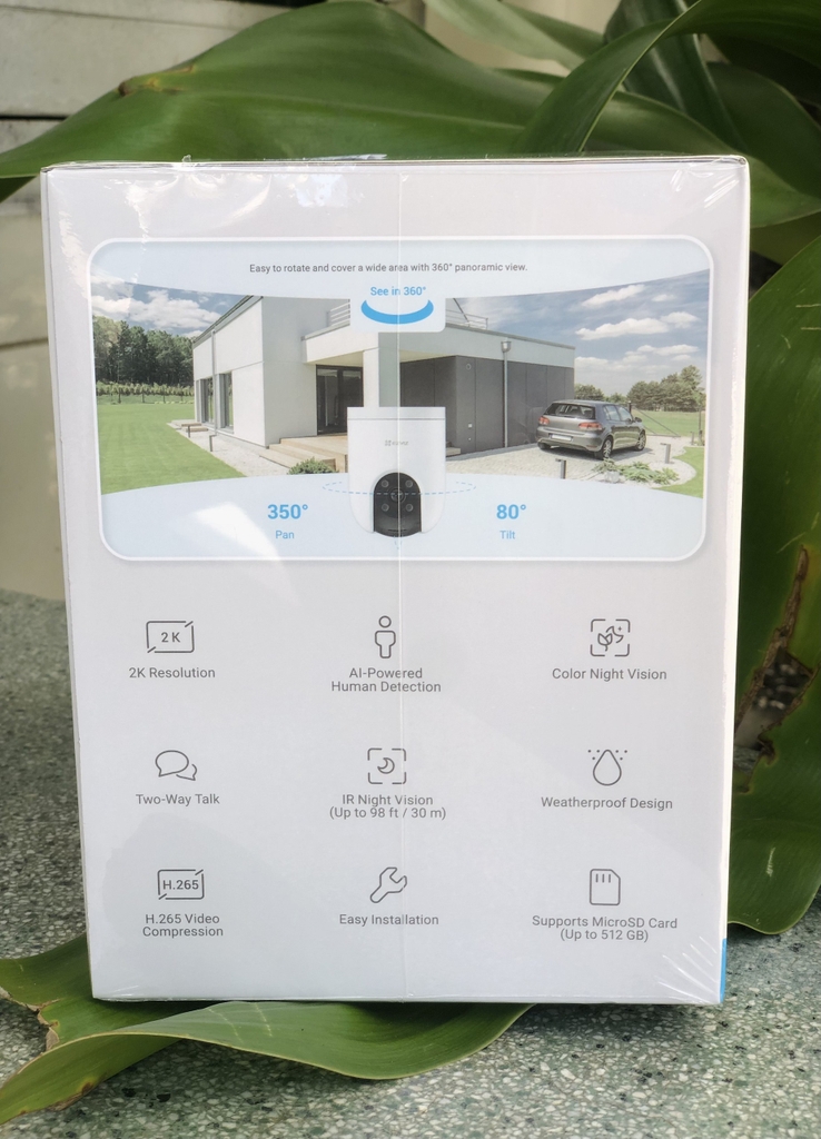 Camera Wifi EZVIZ H8C PRO 2K (3MP | Nhận dạng Người | Thùng 12c ) - Outdoor