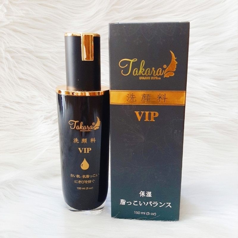 Sữa rửa mặt Takara Vip trắng da- chống nhờn- ngăn ngừa mụn150ml