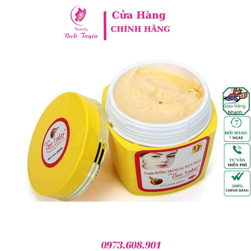 KEM DƯỠNG TRẮNG DA TOÀN THÂN  ONE TODAY 80g