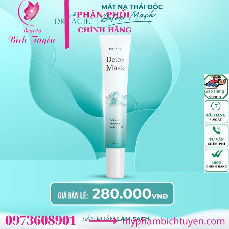 Mặt nạ thải độc Detox Mask Dr.Lacir