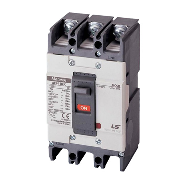 ABN103c Aptomat LS MCCB 3P 22kA