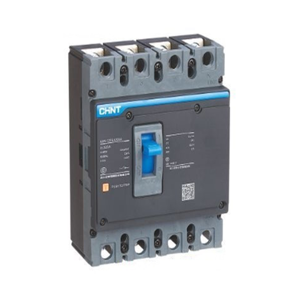 NXM 4P Cầu dao tự động dạng khối Chint 4 pha MCCB
