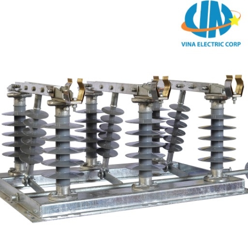 Cầu dao cách ly ngoài trời chém đứng 35kV Polymer Vina Electric