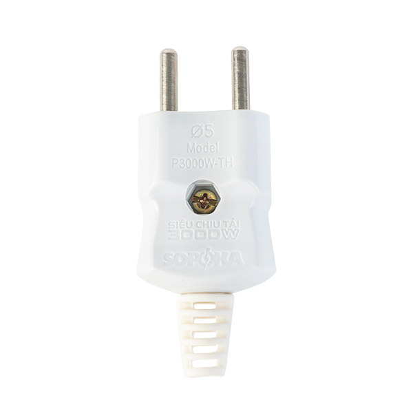 Phích cắm siêu chịu tải thân hẹp P3000W-TH Sopoka