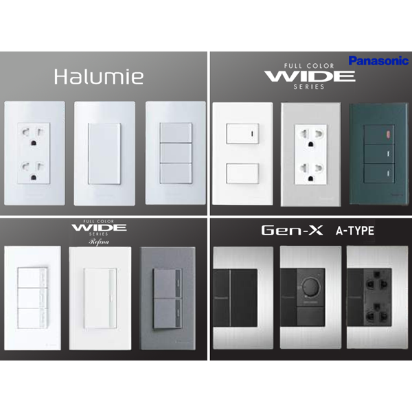 Công tắc, mặt ổ cắm Panasonic