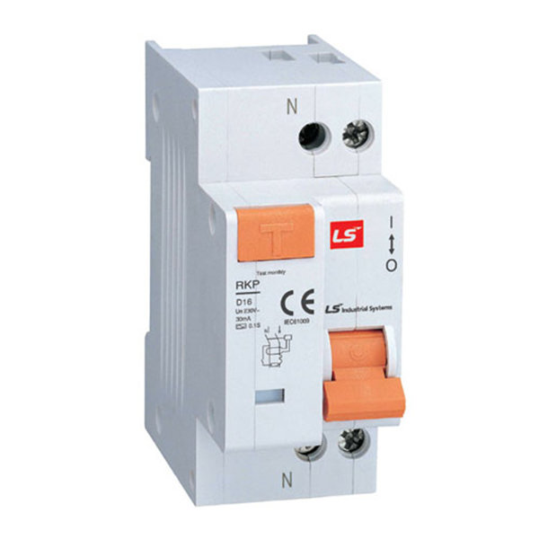 RKP 1P+N - Aptomat chống rò RCBO 1P+N 4.5kA LS