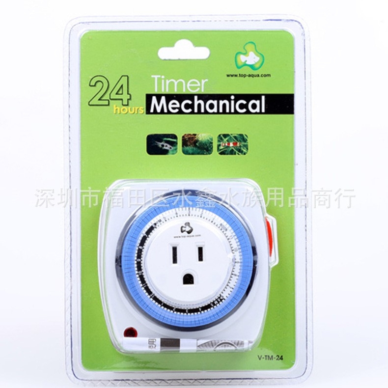 Timer hẹn giờ cơ Aqua chuyên dùng thủy canh, hồ cá điều khiển tắt mở thiết bị điện