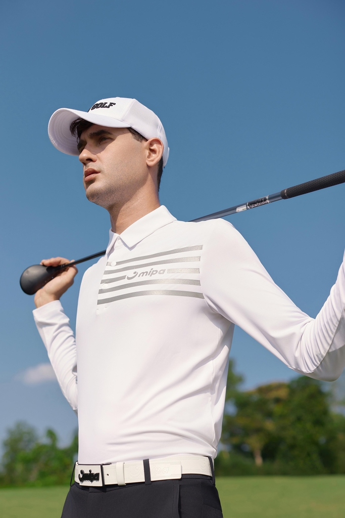 Áo golf T-shirt nam cổ đức dài tay Victor Top