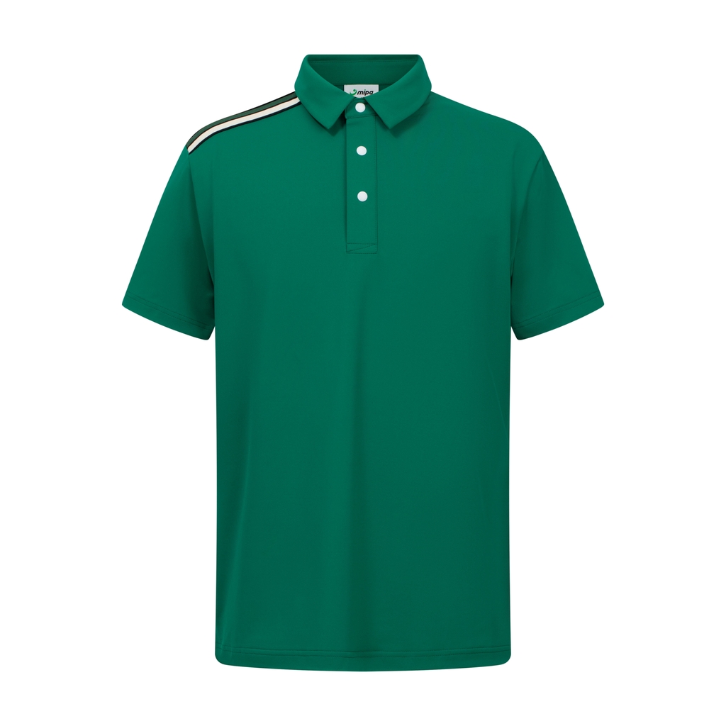 Áo golf nam cổ đức ngắn tay Green Brian Top