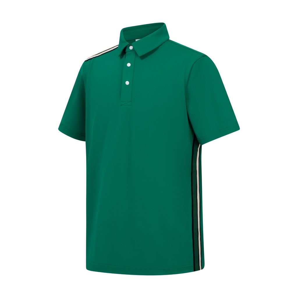 Áo golf nam cổ đức ngắn tay Green Brian Top