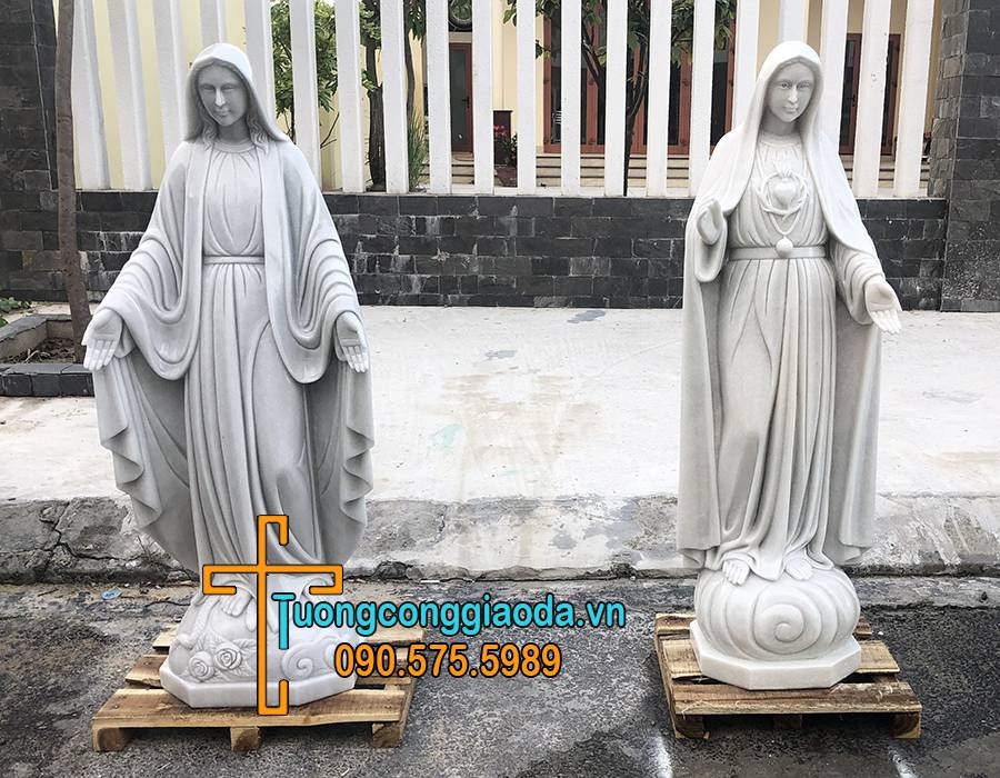 Tượng đức mẹ fatiam để thờ tại gia