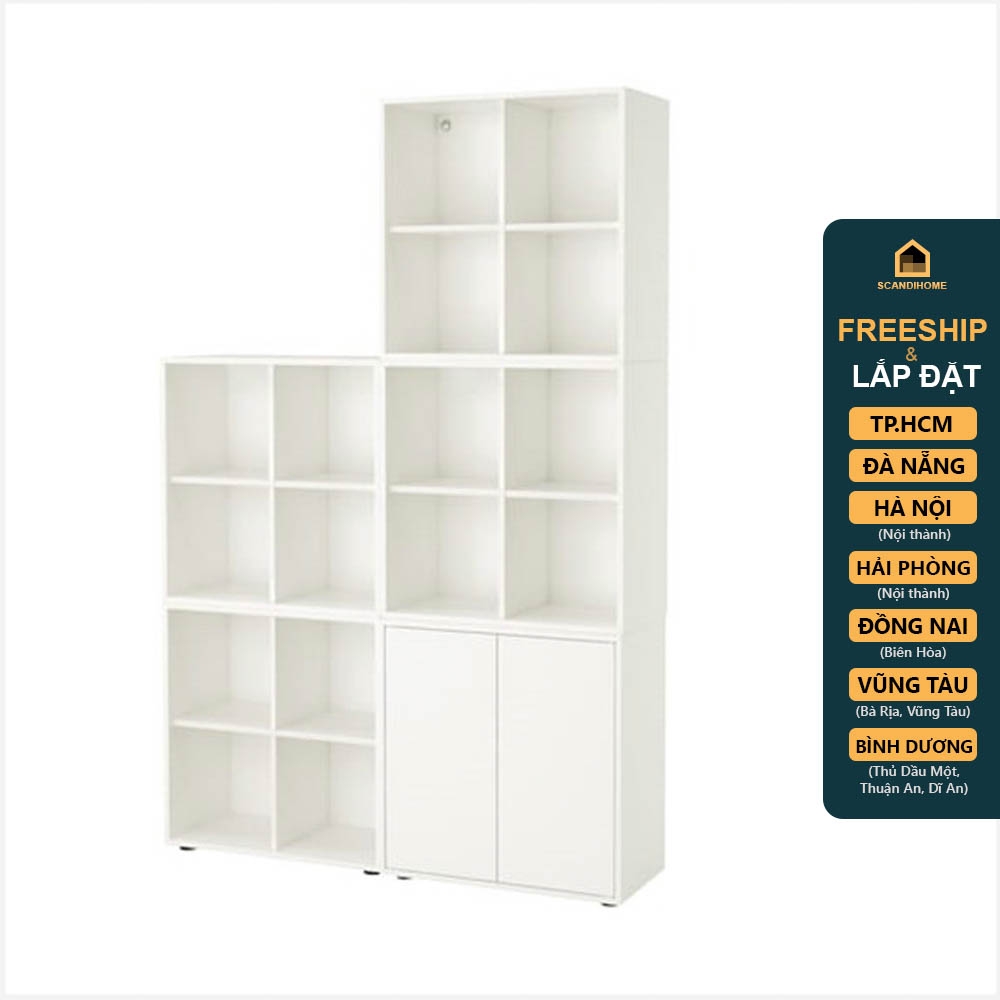 NIKOS, Kệ trưng bày đồ dùng STO_061, 140x35x216cm