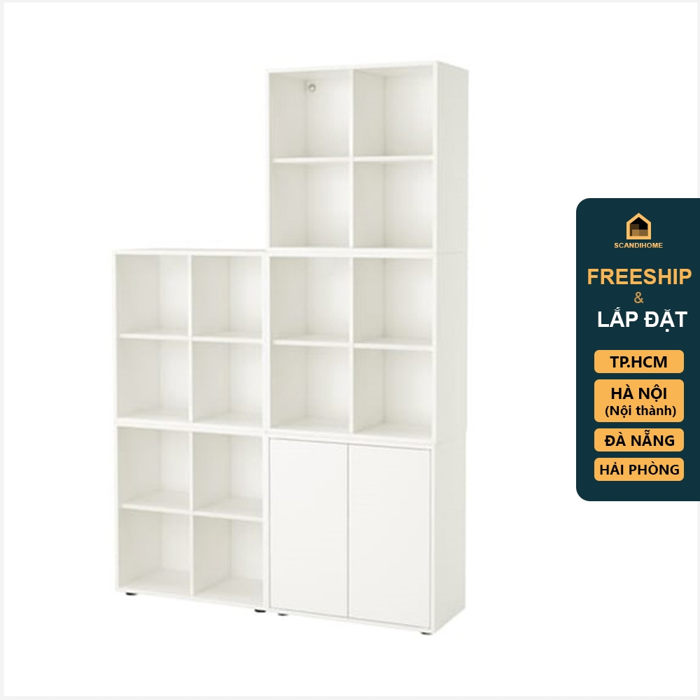 NIKOS, Kệ trưng bày đồ dùng STO_061, 140x35x216cm