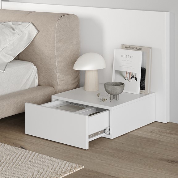 NOVA, Táp đầu giường 1 ngăn kéo cở nhỏ DRA_030, 46x48x18cm