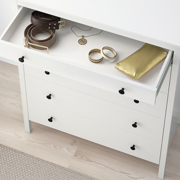 KOPY, Tủ lưu trữ tân cổ điển 5 ngăn kéo DRA_249, 90x46x114cm