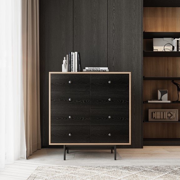 CHOBI, Tủ lưu trữ DRA_313, 90x40x98cm, sản xuất bởi Scandi Home