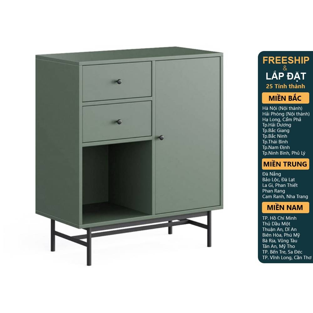 JESSE, Tủ lưu trữ, tủ trang trí STO_101, 81x40x93cm