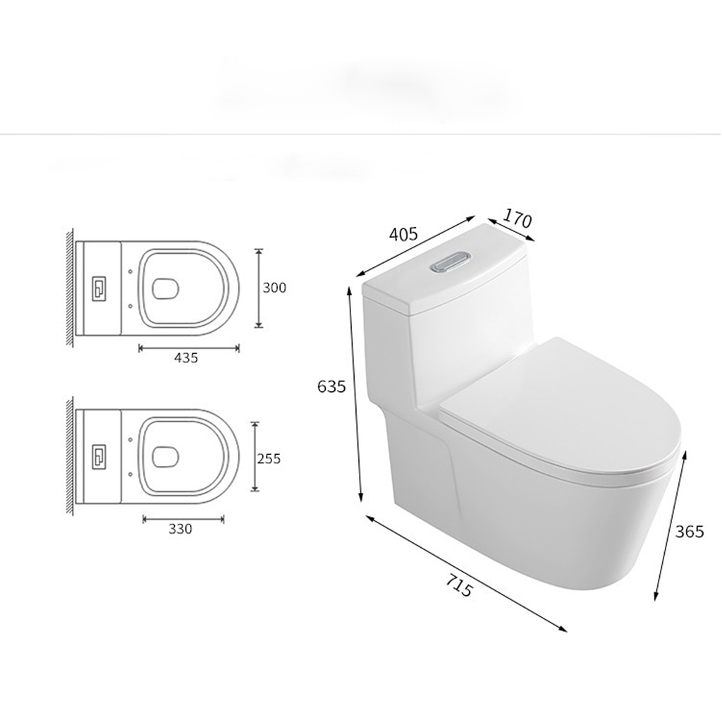 Bệt Liền Khối BT 822