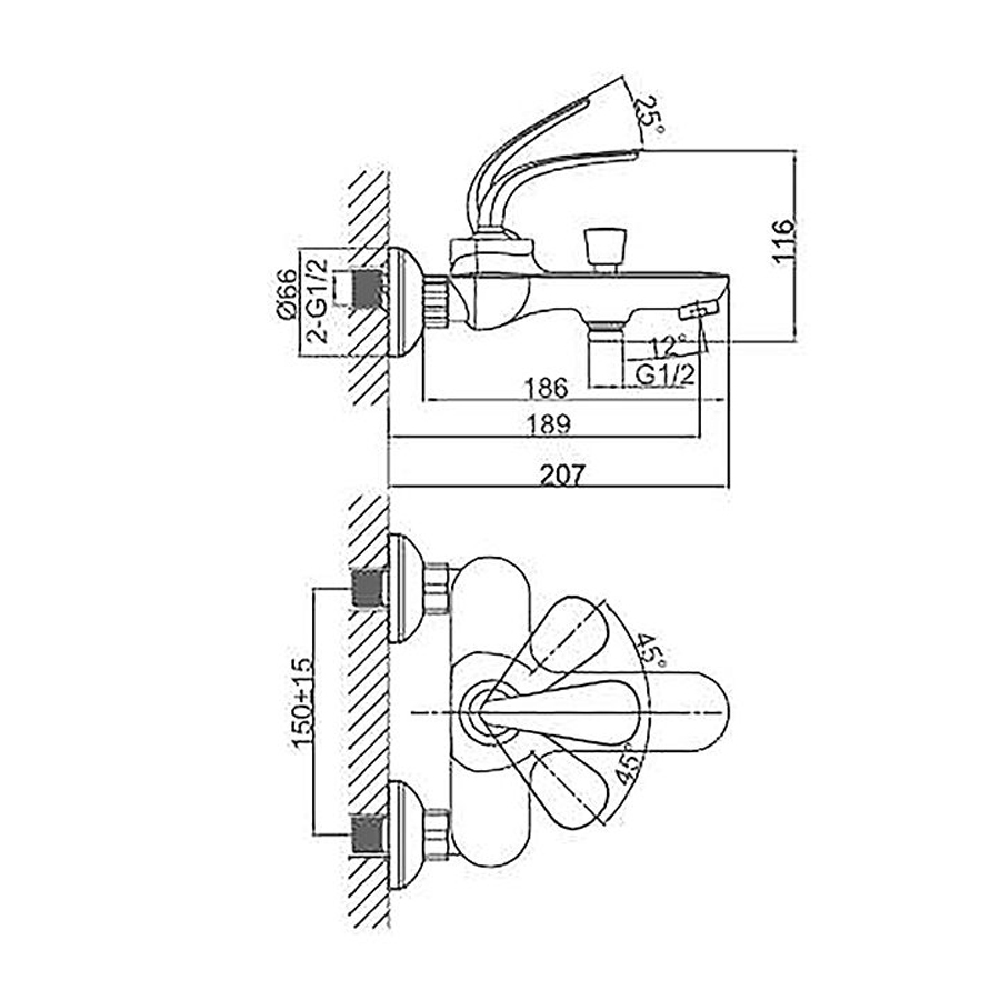 Vòi Sen Tắm DK1023241
