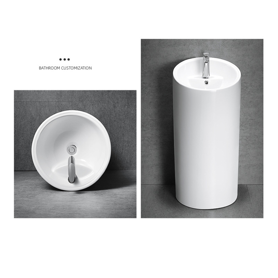 Chậu Lăng Trụ Rửa Mặt LV186