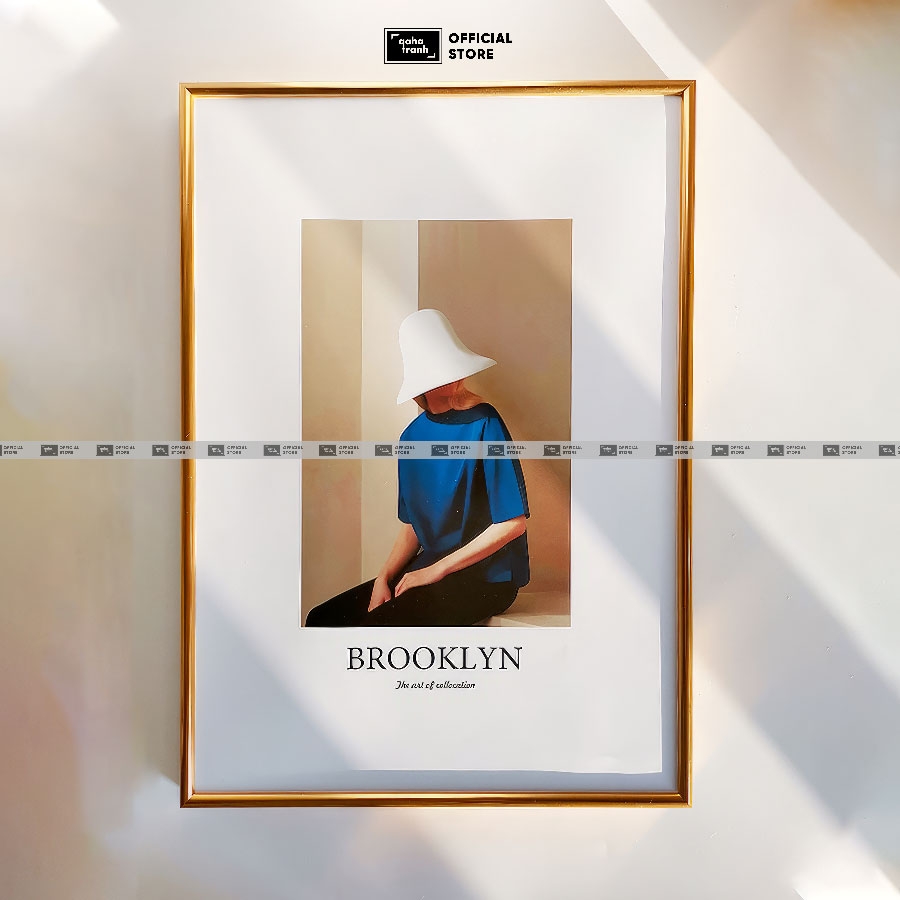 Khung tranh hợp kim nhôm cao cấp viền tròn qaha tranh – nhiều kích thước & đa dạng màu sắc