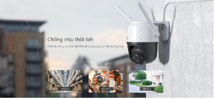 Camera an ninh ngoài trời Imou IPC-S41FP 4MP 2K, xoay 360, H.265, tích hợp mic