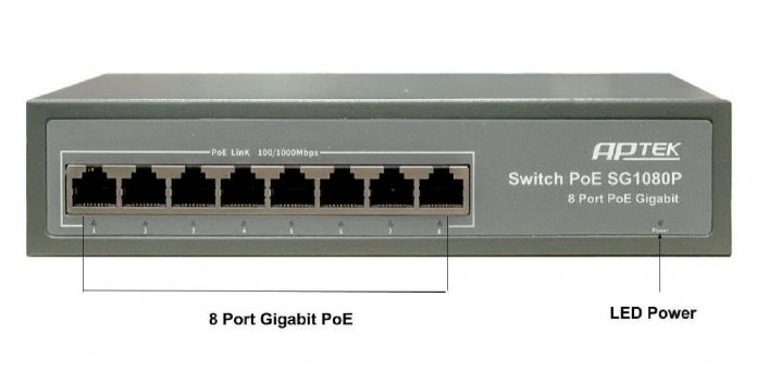 Switch PoE TPLink TL-SG1005LP 5-Port Gigabit Desktop Switch with 4-Port PoE+