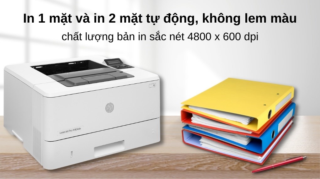 Máy in Laser trắng đen HP LaserJet Pro M404dn (W1A53A)