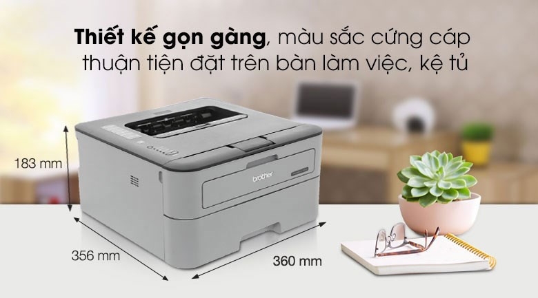 Máy in laser trắng đen 2 mặt tự động Brother HL-L2321D