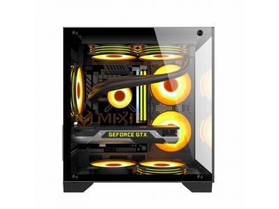 Vỏ Case Máy Tính Gaming Bể Cá Trong Suốt MIXIE NEMO 28