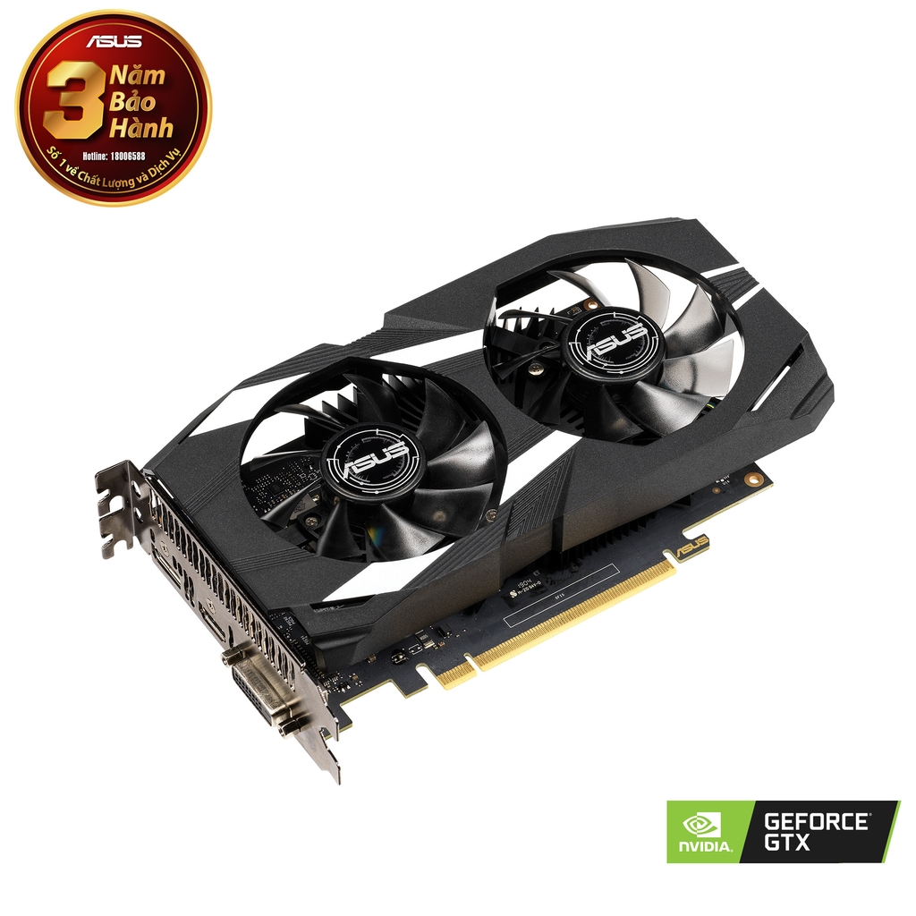 Card Đồ Họa VGA Asus Dual 4GB GTX1650 4G