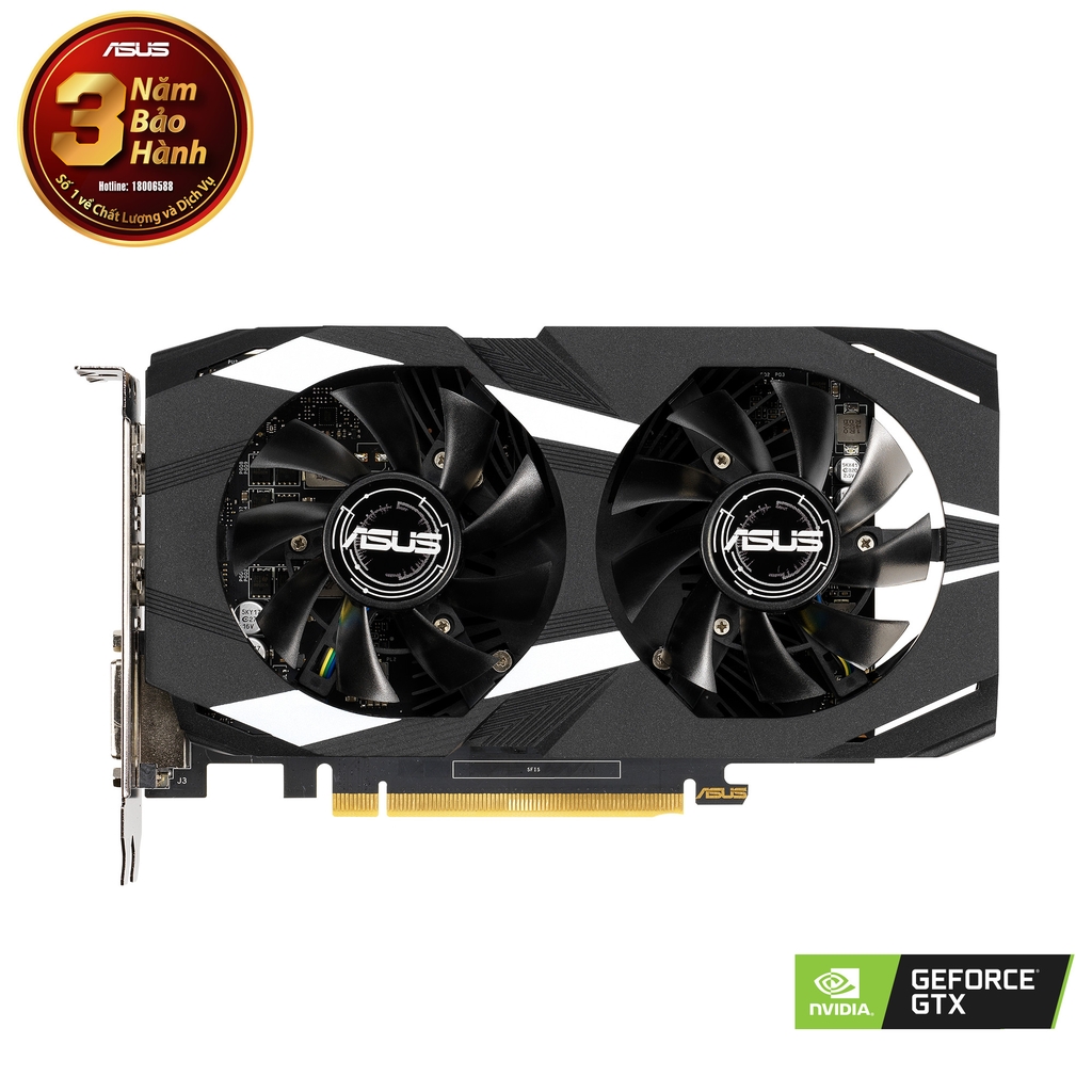 Card Đồ Họa VGA Asus Dual 4GB GTX1650 4G