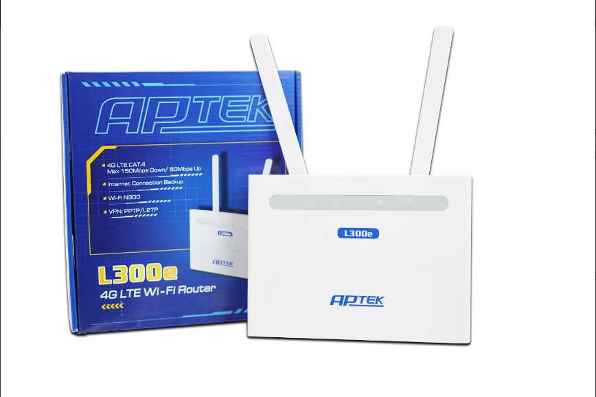 Bộ Router Wifi Aptek L300e 4G/LTE