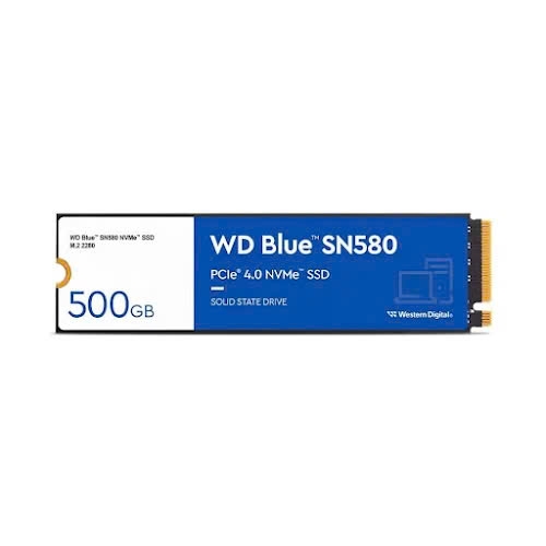 Ổ cứng SSD WD Blue SN580 500GB NVMe PCIe M.2