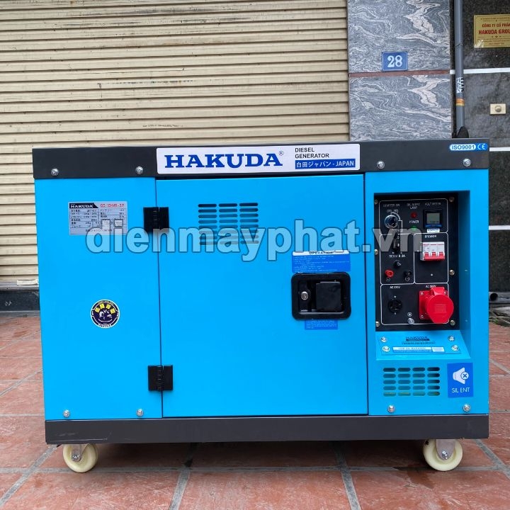 Máy Phát Điện Chạy Dầu Hakuda 7Kw HKD8700X 3 Pha