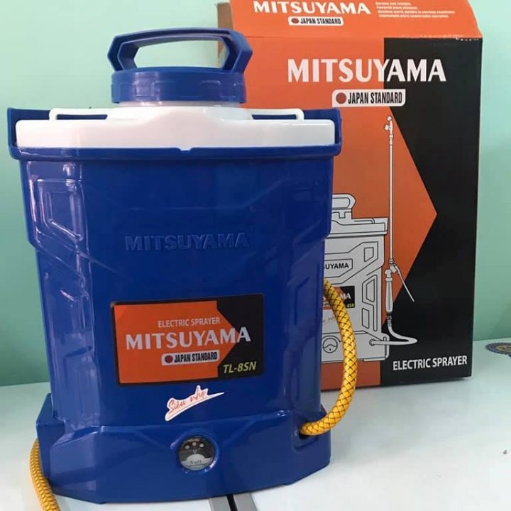 Bình Phun Xịt Chạy Điện Mitsuyama 8L TL-8SN Pin Lithium