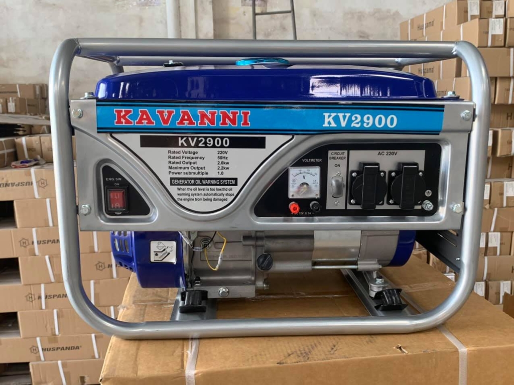 Máy Phát Điện Chạy Xăng Kavanni 2Kw KV2900