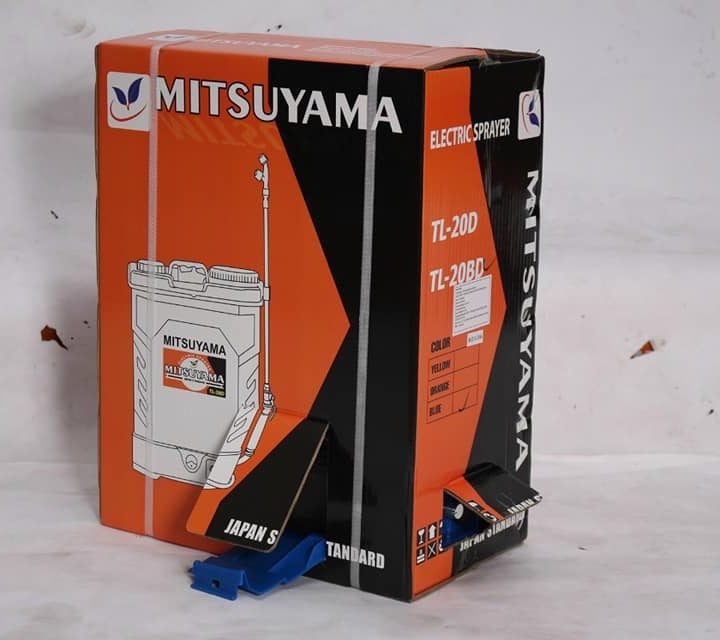 Bình Phun Xịt Chạy Điện Mitsuyama 20L TL-20BD Bơm Đôi