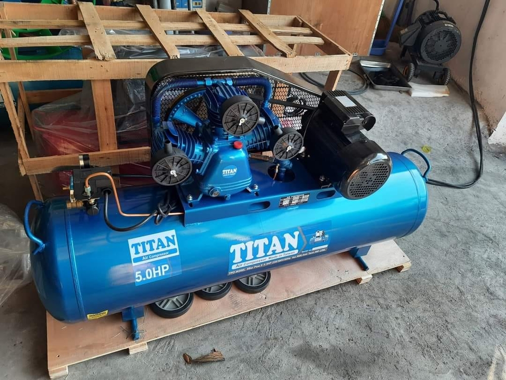 Máy Nén Khí Dây Đai Titan 2Hp 115L TPD-120