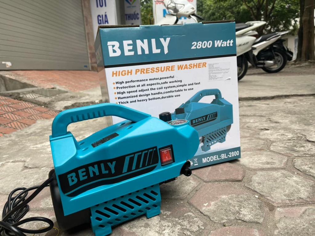 Máy Rửa Xe Benly 2800W BL 2800