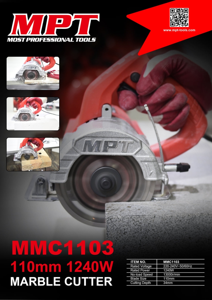 Máy Cắt Gạch 1240W MPT MMC1103