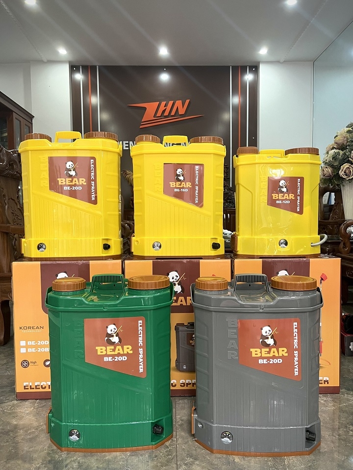 Bình Phun Xịt Điện Bear 12L BE-12D