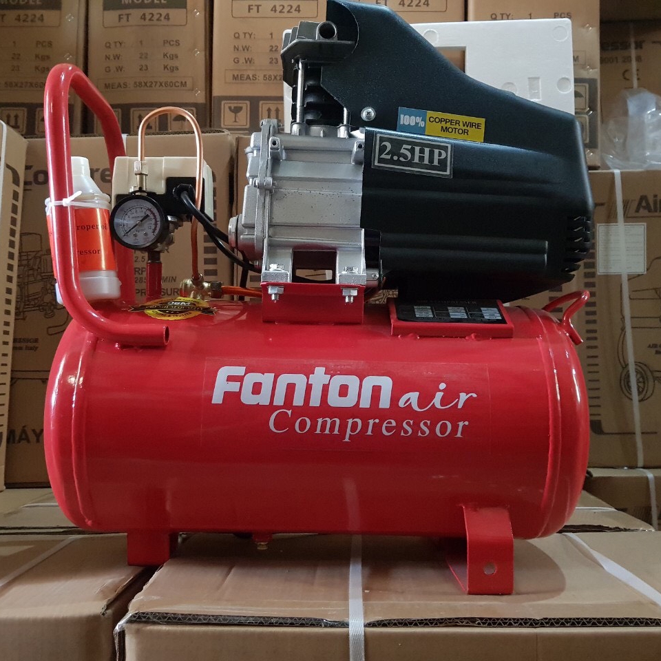 Máy Nén Khí Có Dầu Fanton 2.5HP 24L FT-4224